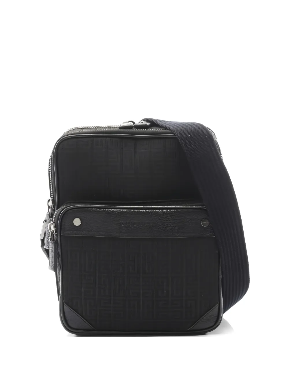 Givenchy Pre-Owned 2010s 4g logo shoulder bag - Nero