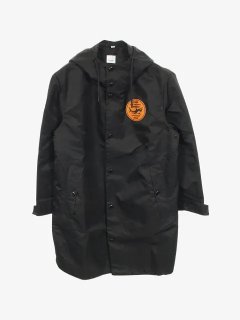 Burberry Pre-Owned 2000s shark-patch hooded coat
