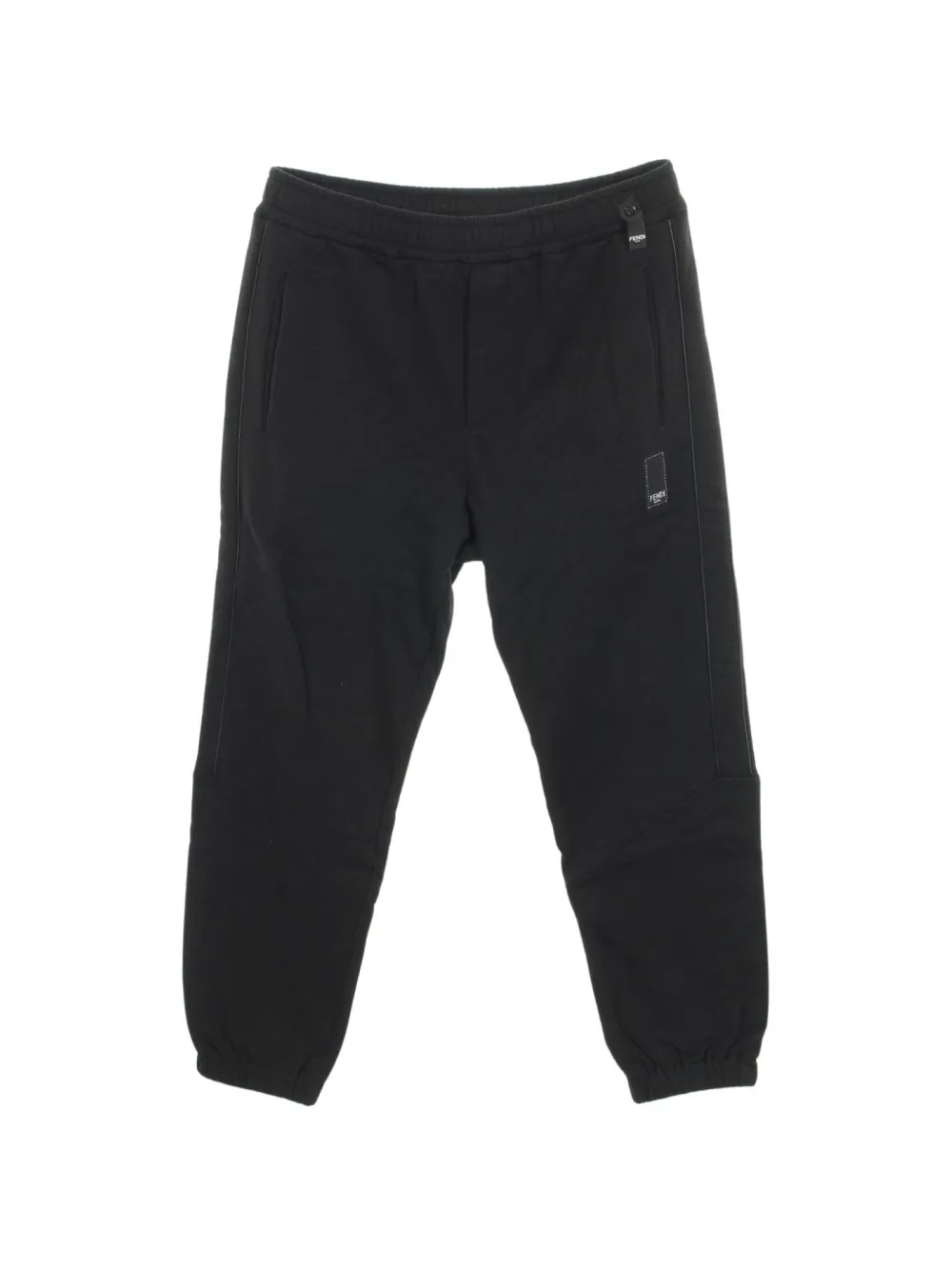 Fendi Pre-Owned 2010s cotton track pants - Nero