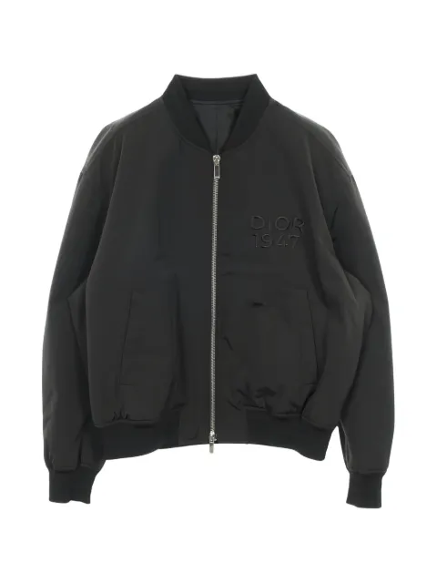 Christian Dior Pre-Owned zip-up bomber jacket