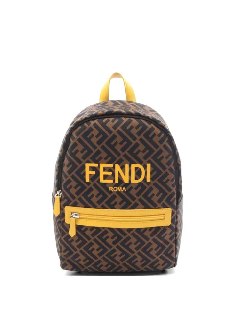 Fendi Pre-Owned 2010s Zucca leather backpack