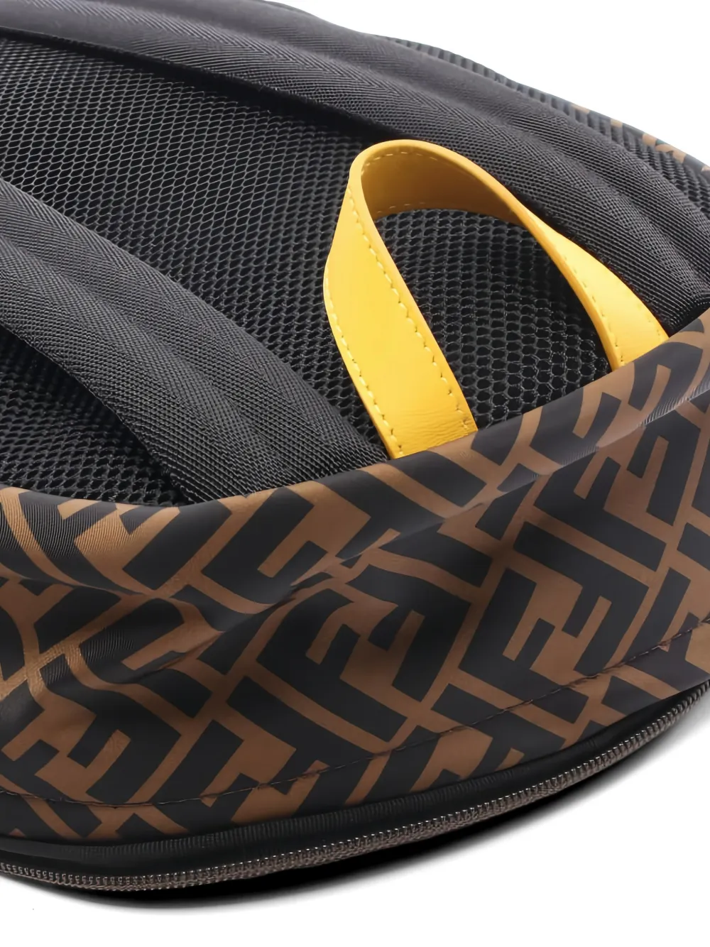 Fendi Pre-Owned 2010s Zucca leren rugzak Zwart