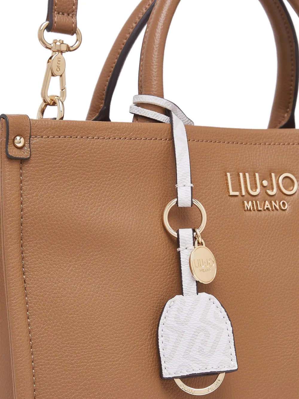 Charm-Detail Tote Bag