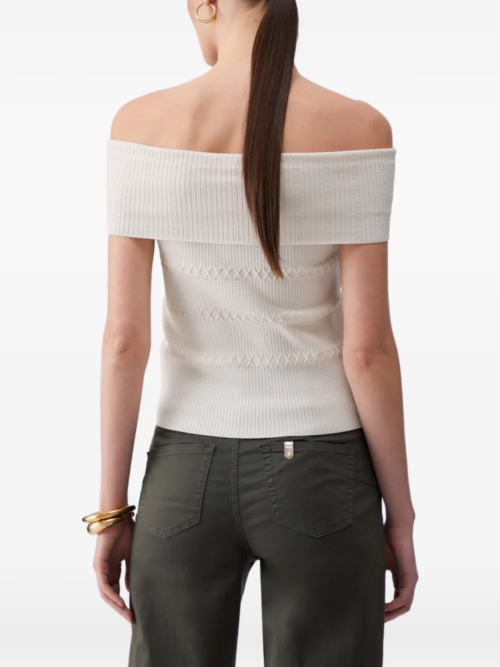 Bardot-Neck Top