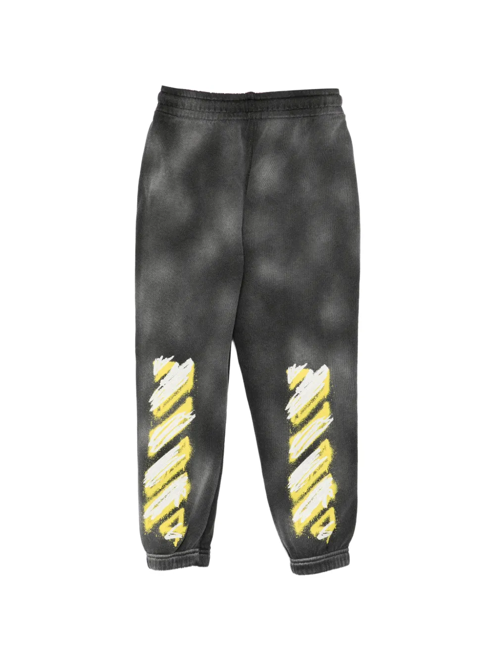  Off-white Kids Drawstring Track Pants - Grey 