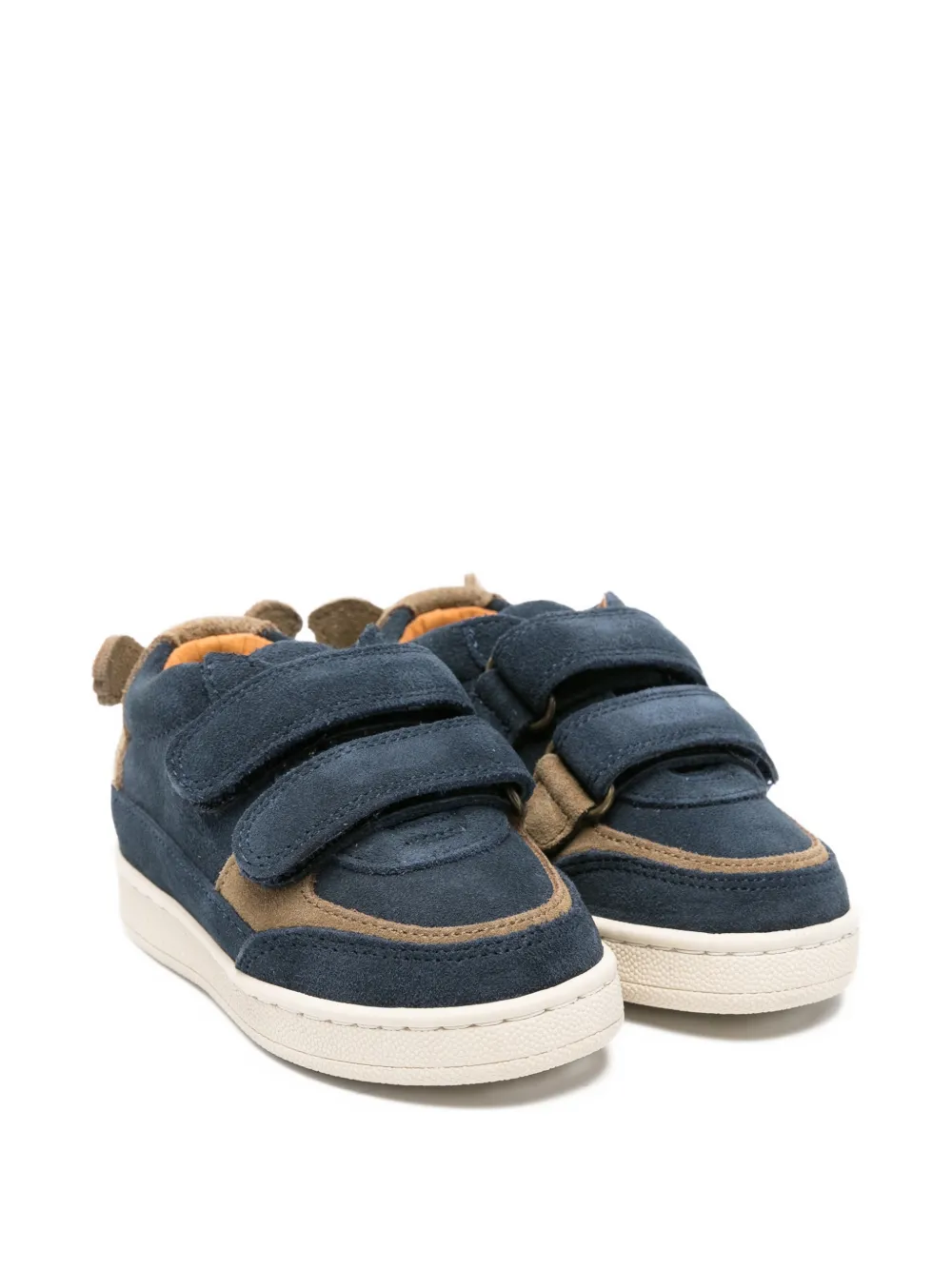 Donsje hook-and-loop suede sneakers - Blu