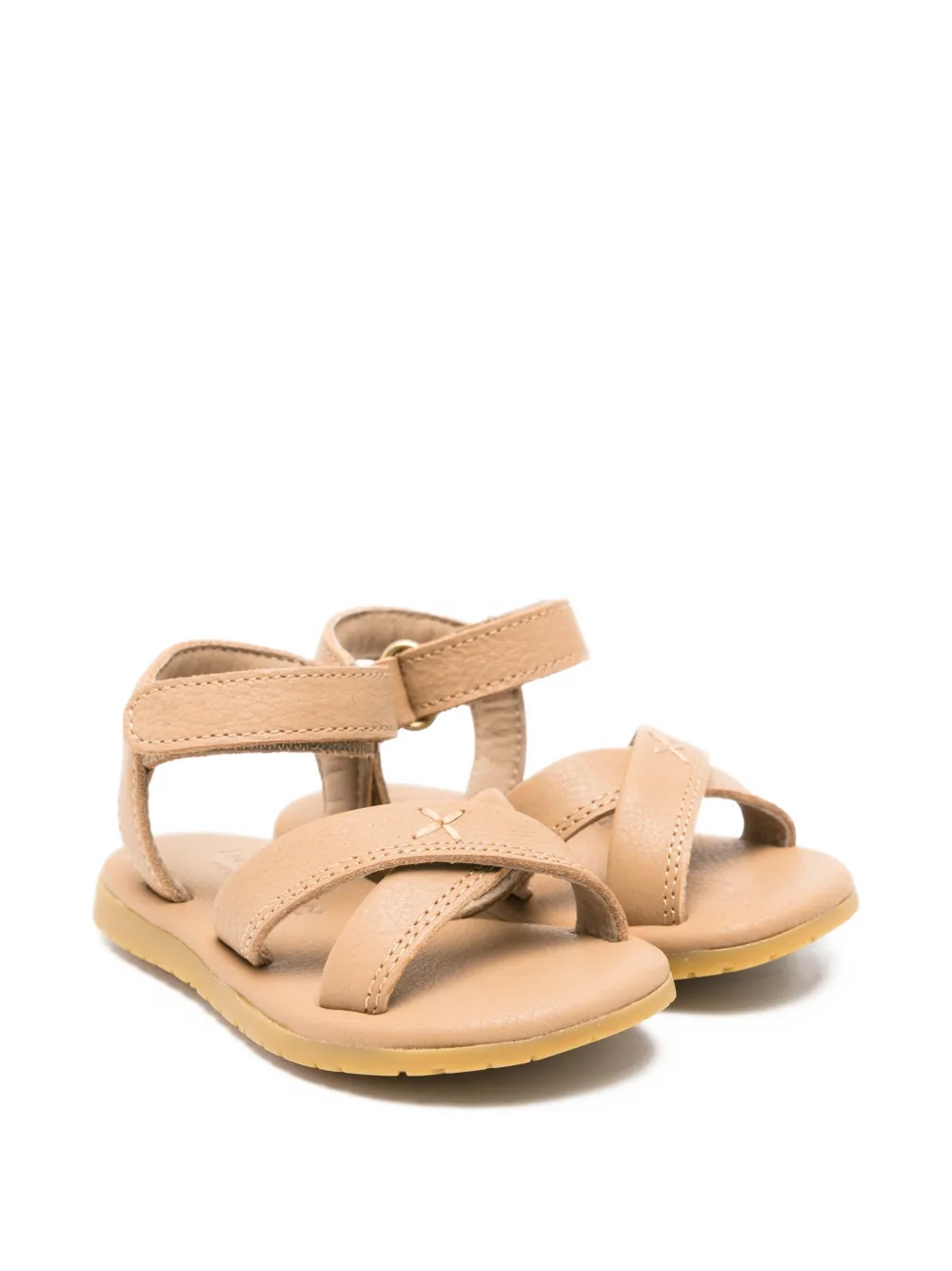Donsje cross strap sandals - Toni neutri