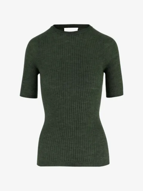 SA SU PHI short-sleeved ribbed T-shirt