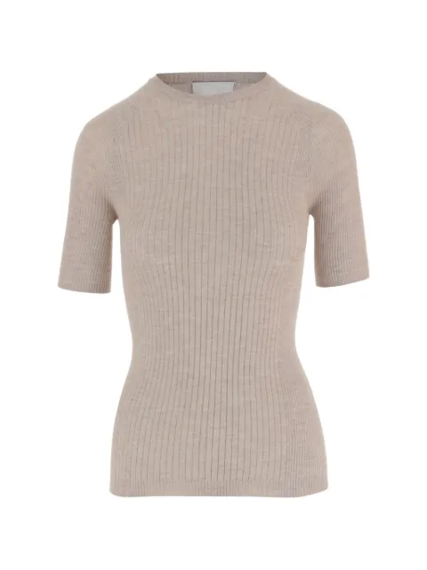 SA SU PHI short-sleeved ribbed T-shirt