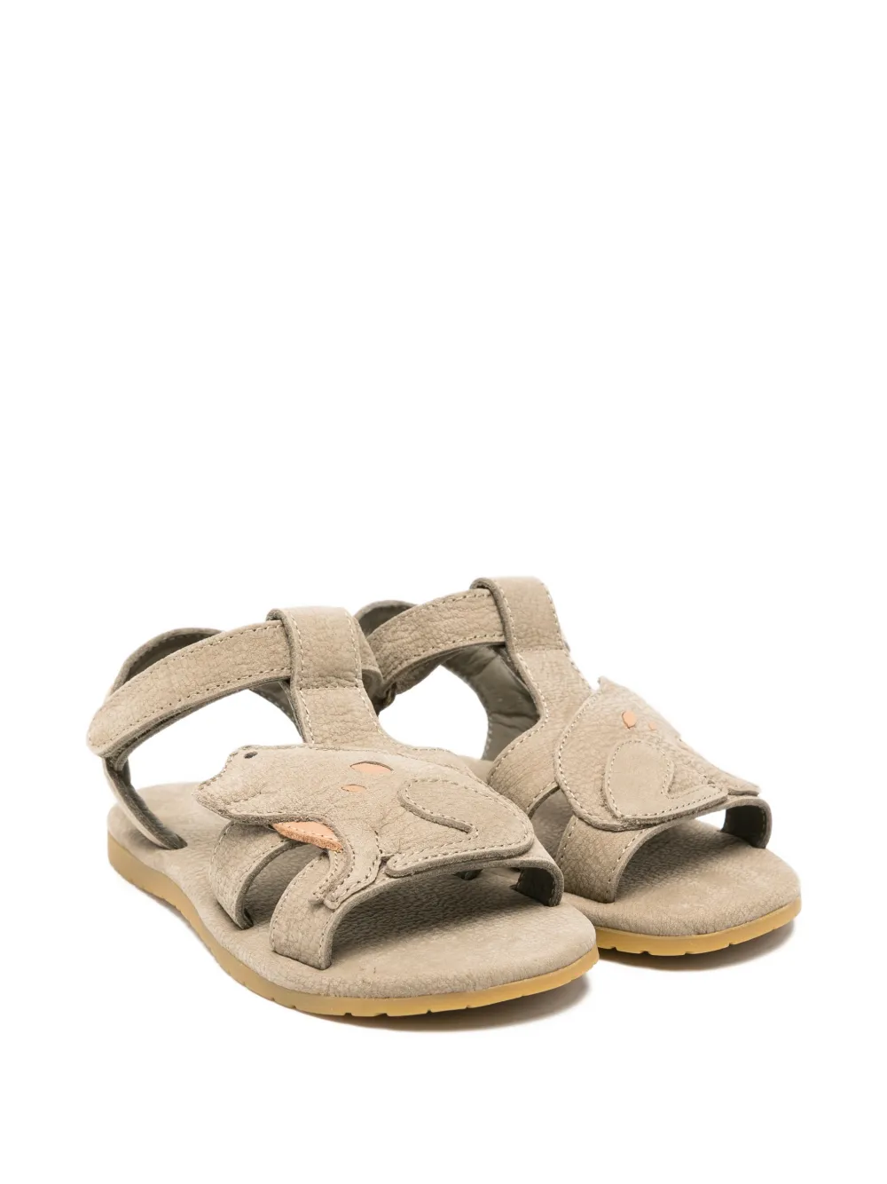 Donsje applique sandals - Toni neutri