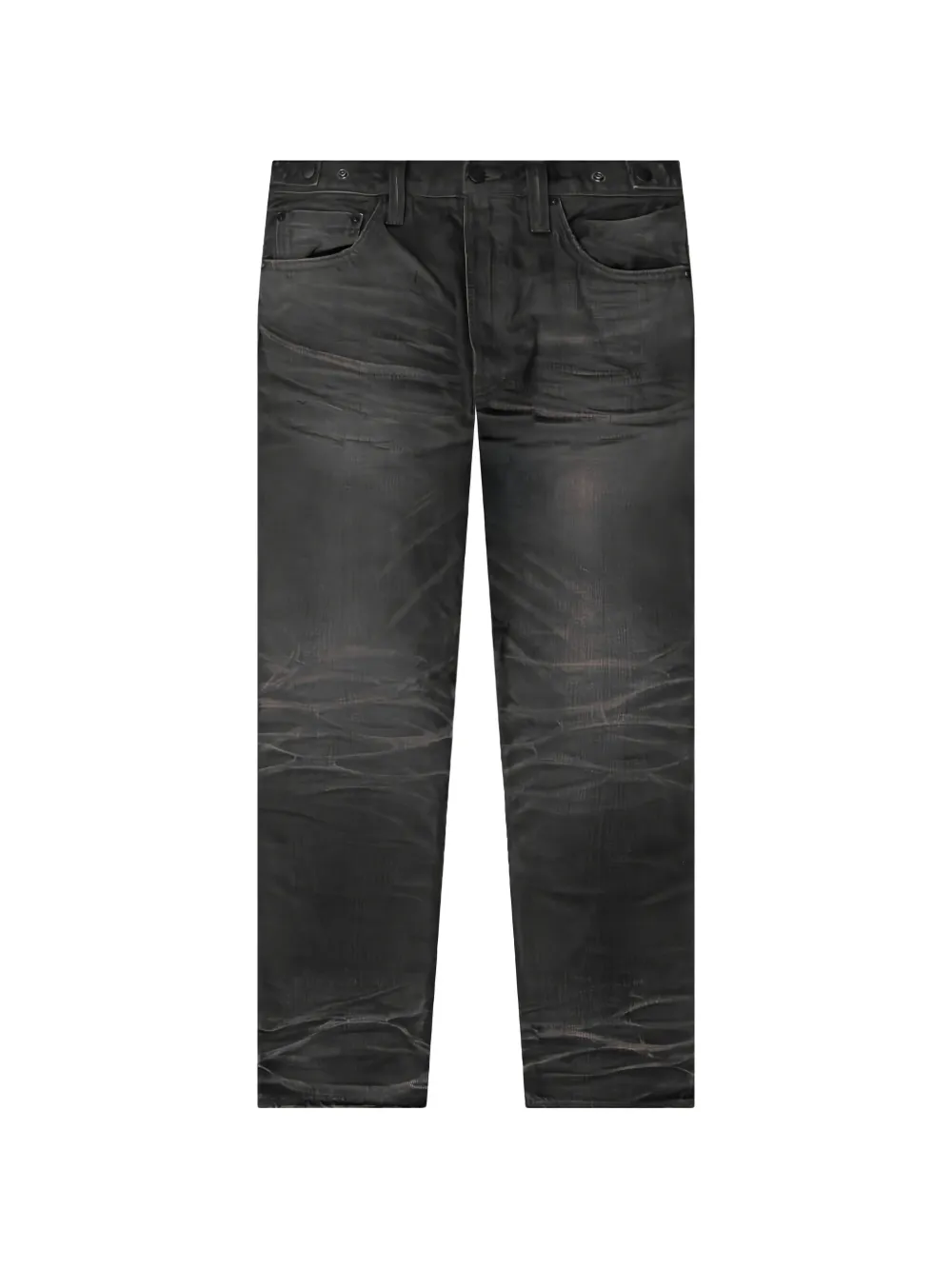 Mastercraft Union edo straight jeans - Nero