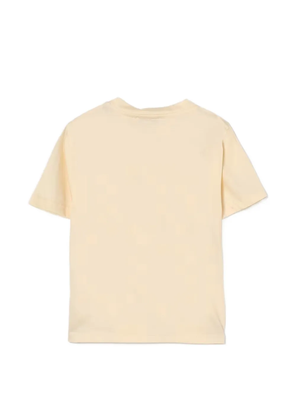 Paolo Pecora Kids T-shirt met ronde hals Beige