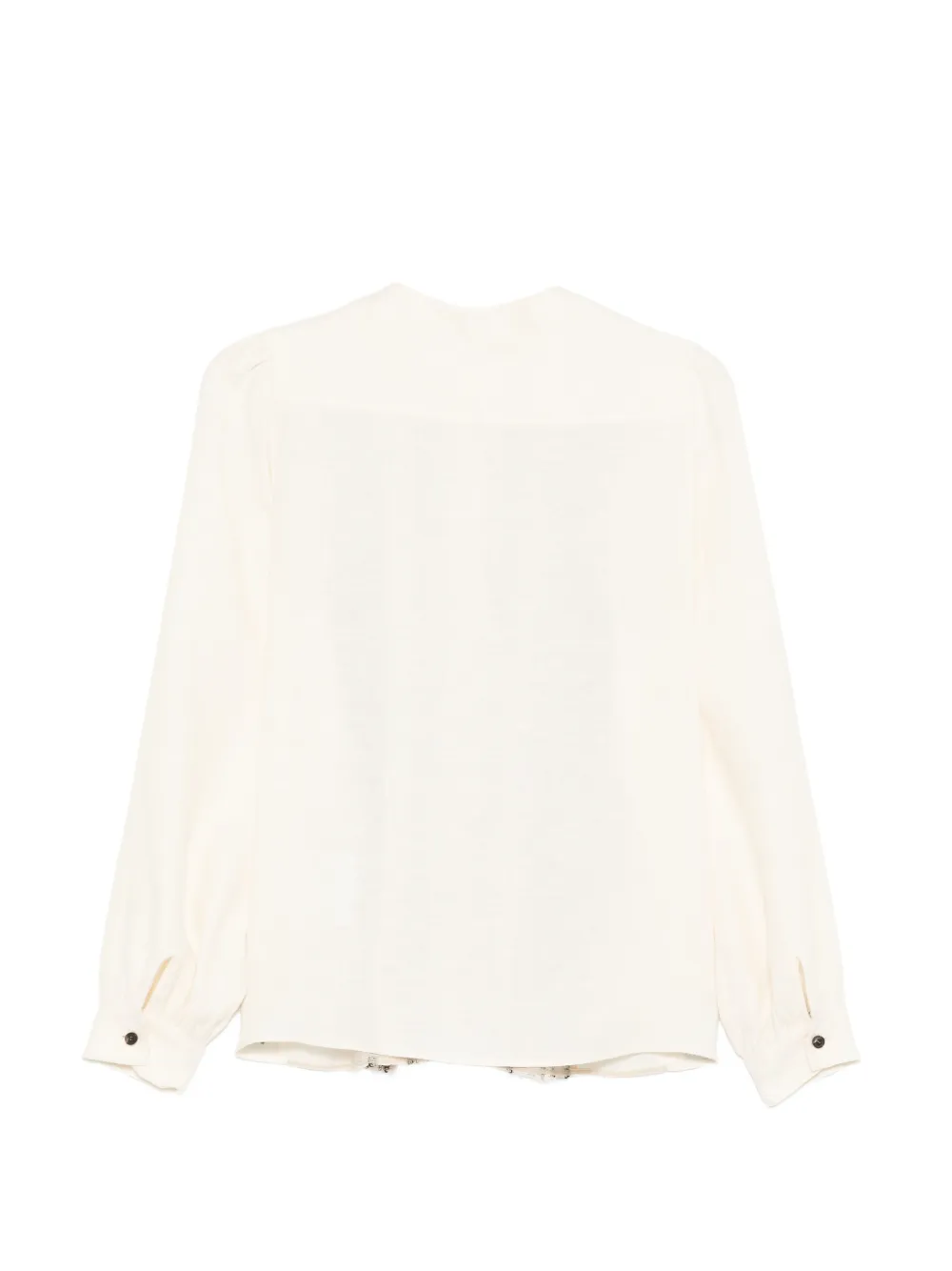  Kiton Sequin Striped Top - Neutrals 