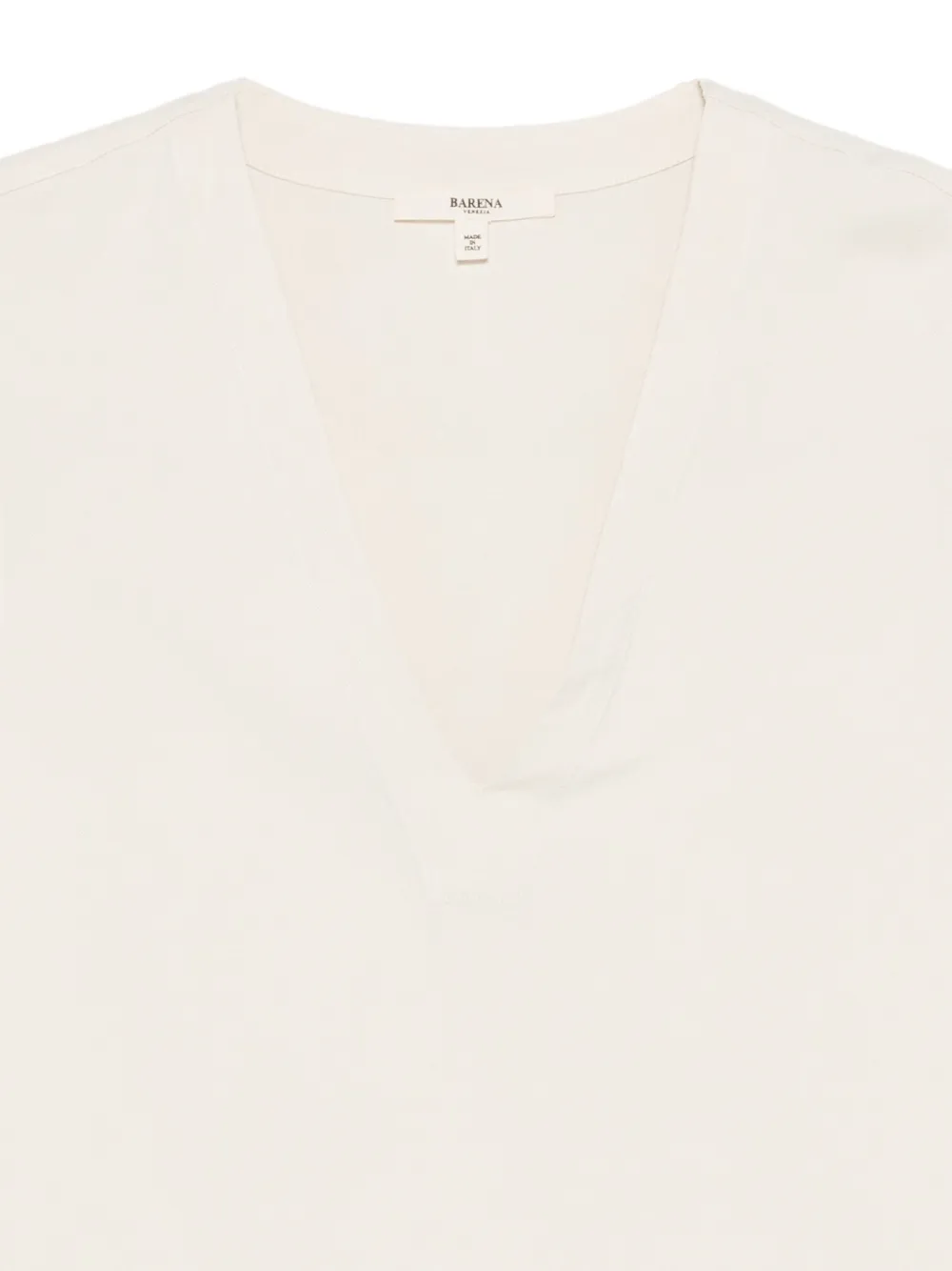  Barena Betta V-neck Top - Neutrals 