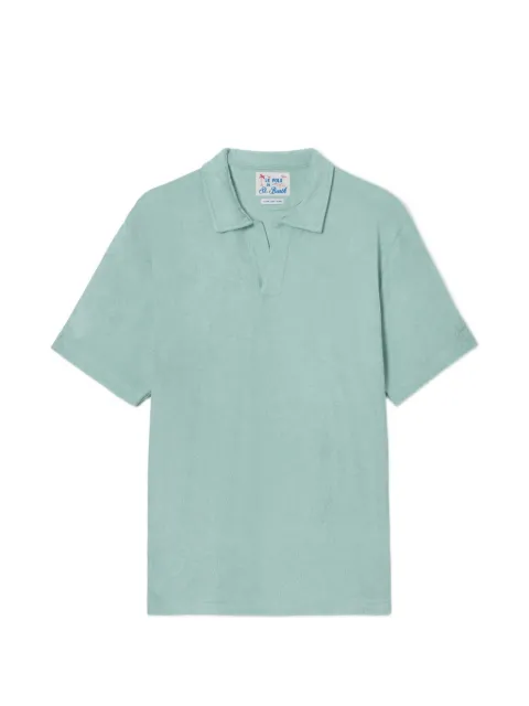 MC2 Saint Barth Jeremy polo in terry-effect cotton
