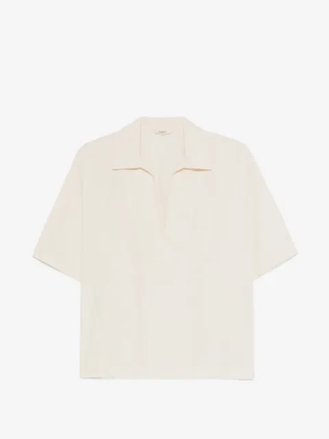 Barena blusa con cuello en V