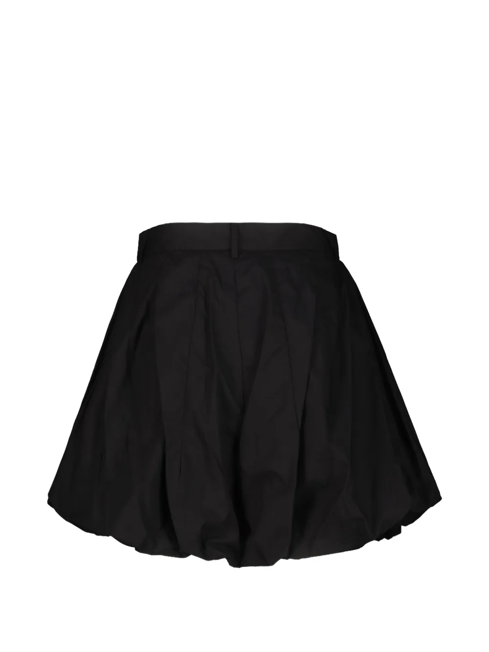 THELATEST Geplooide shorts Zwart