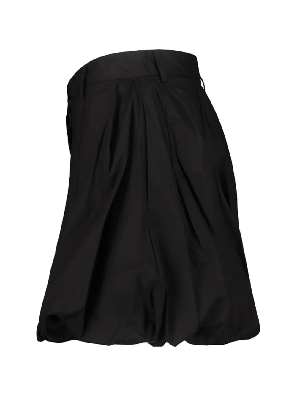 THELATEST Geplooide shorts Zwart