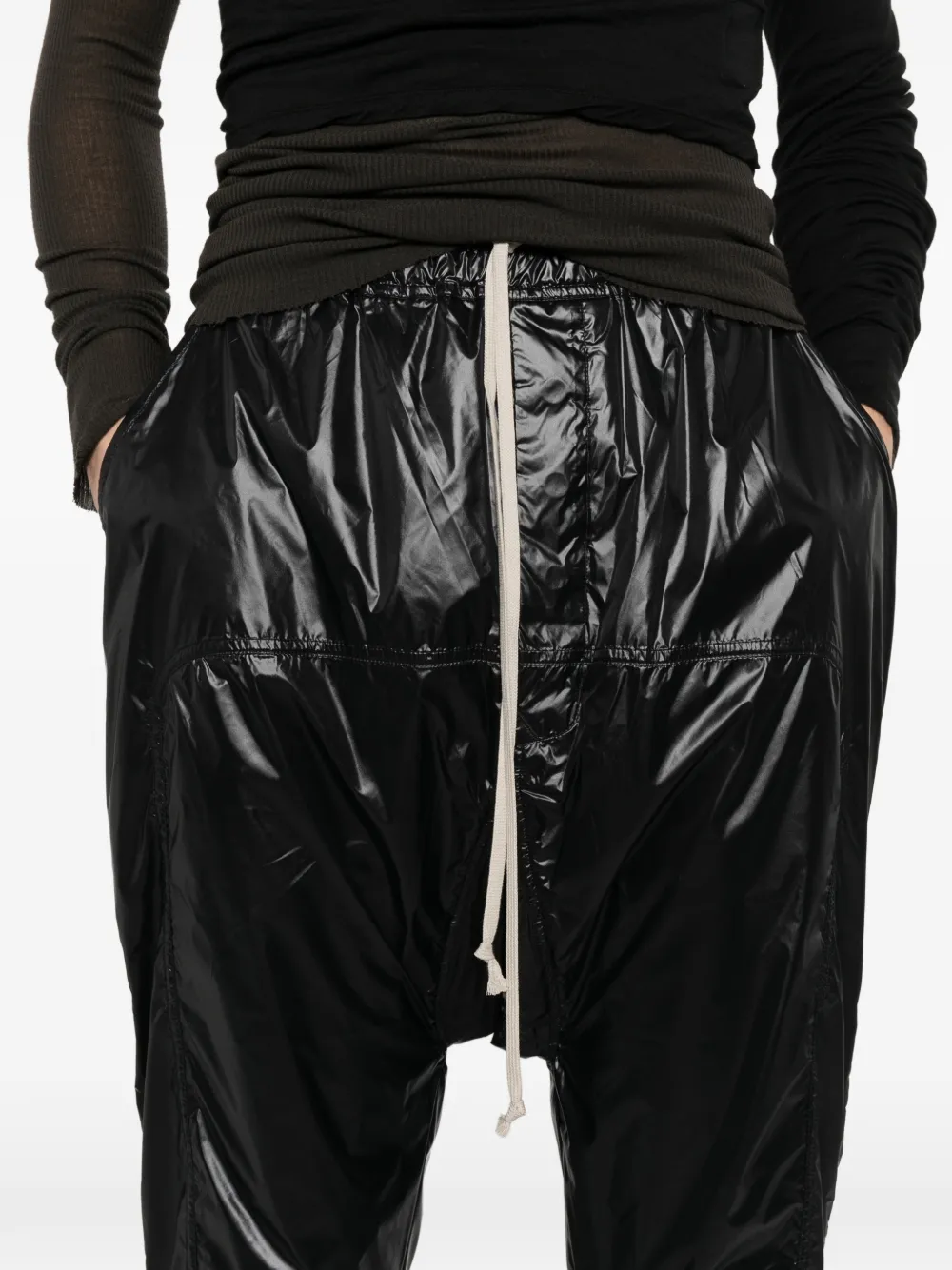 Rick Owens DRKSHDW Prisoner broek met trekkoord Zwart