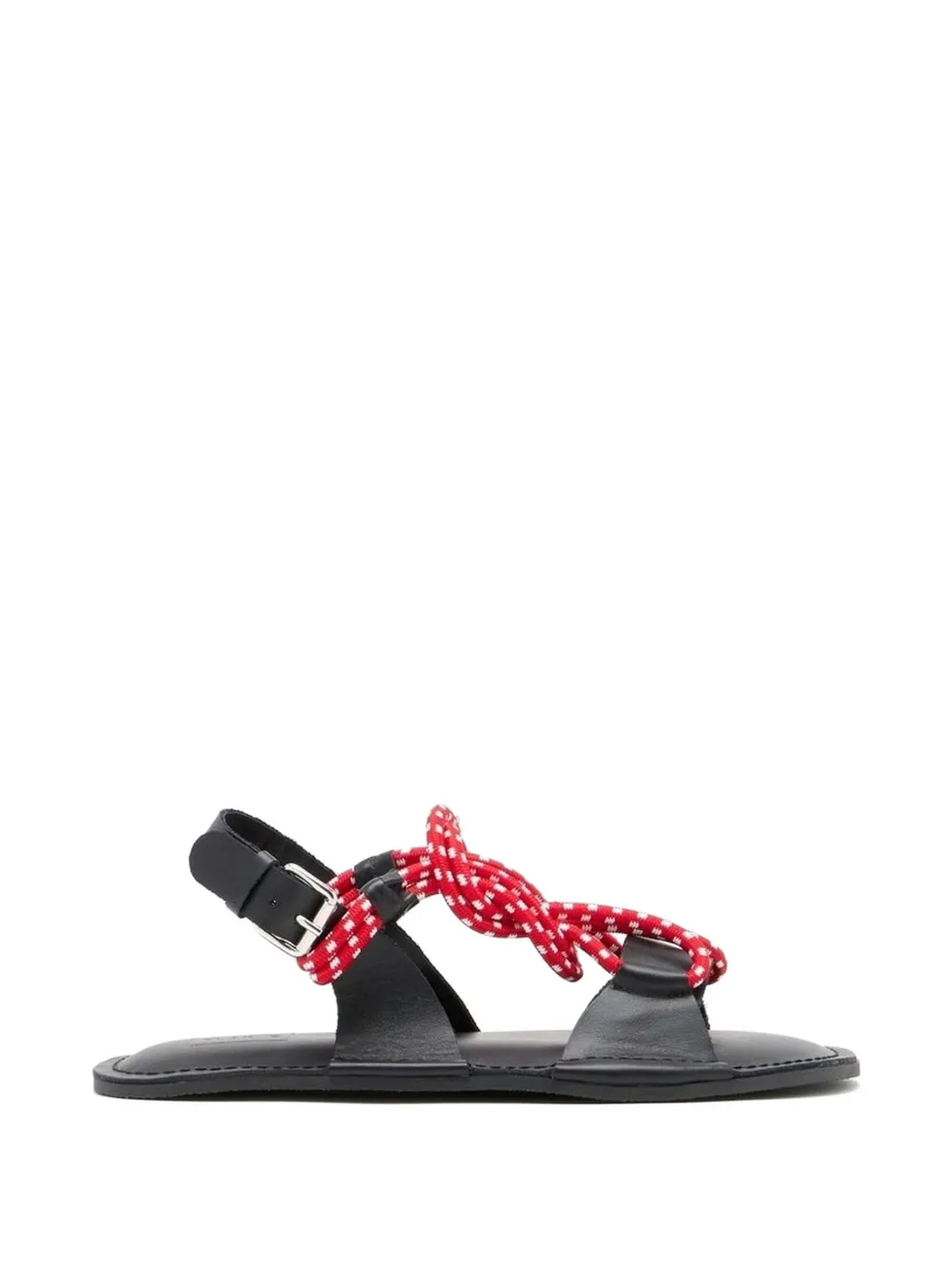 Plan C leather sandals - Nero