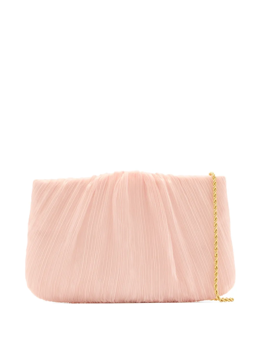 Loeffler Randall Brit pleated clutch bag - Rosa