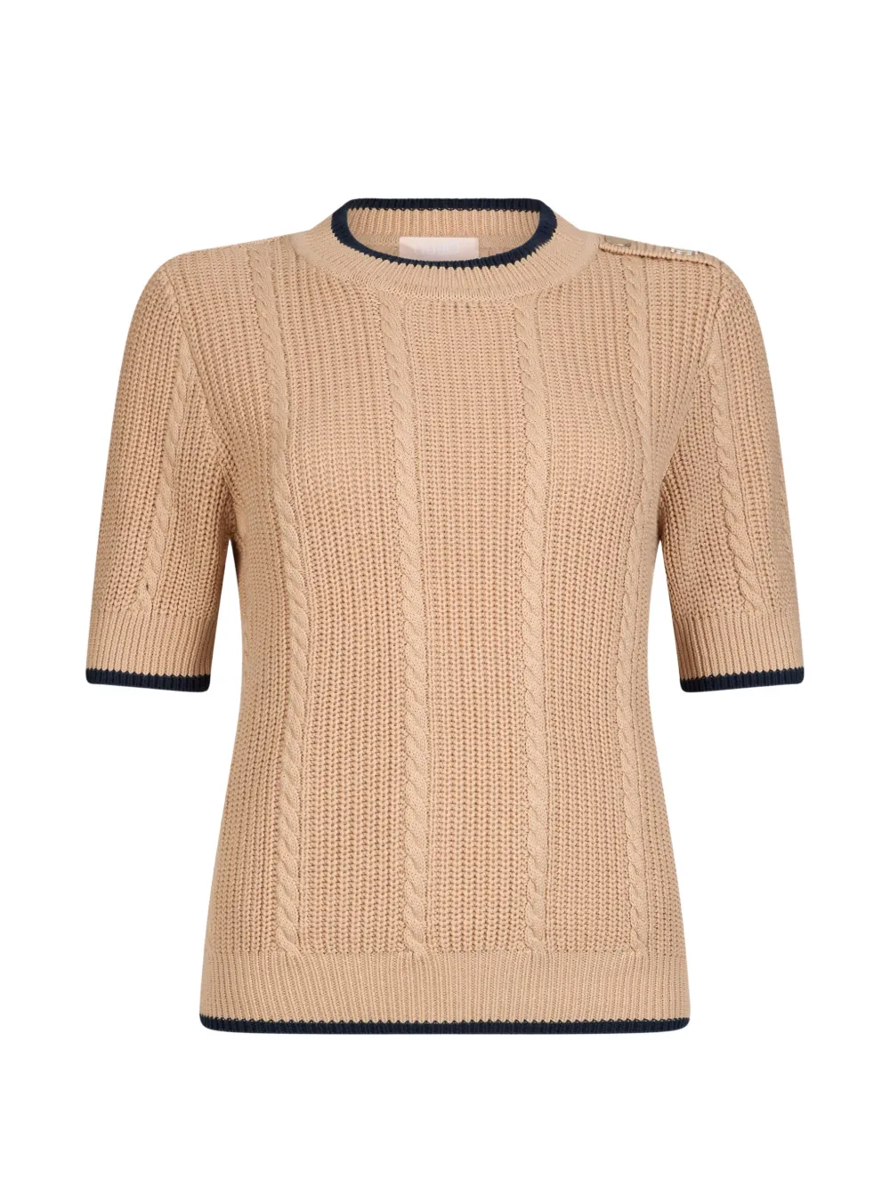 LIU JO short-sleeve sweater - Toni neutri