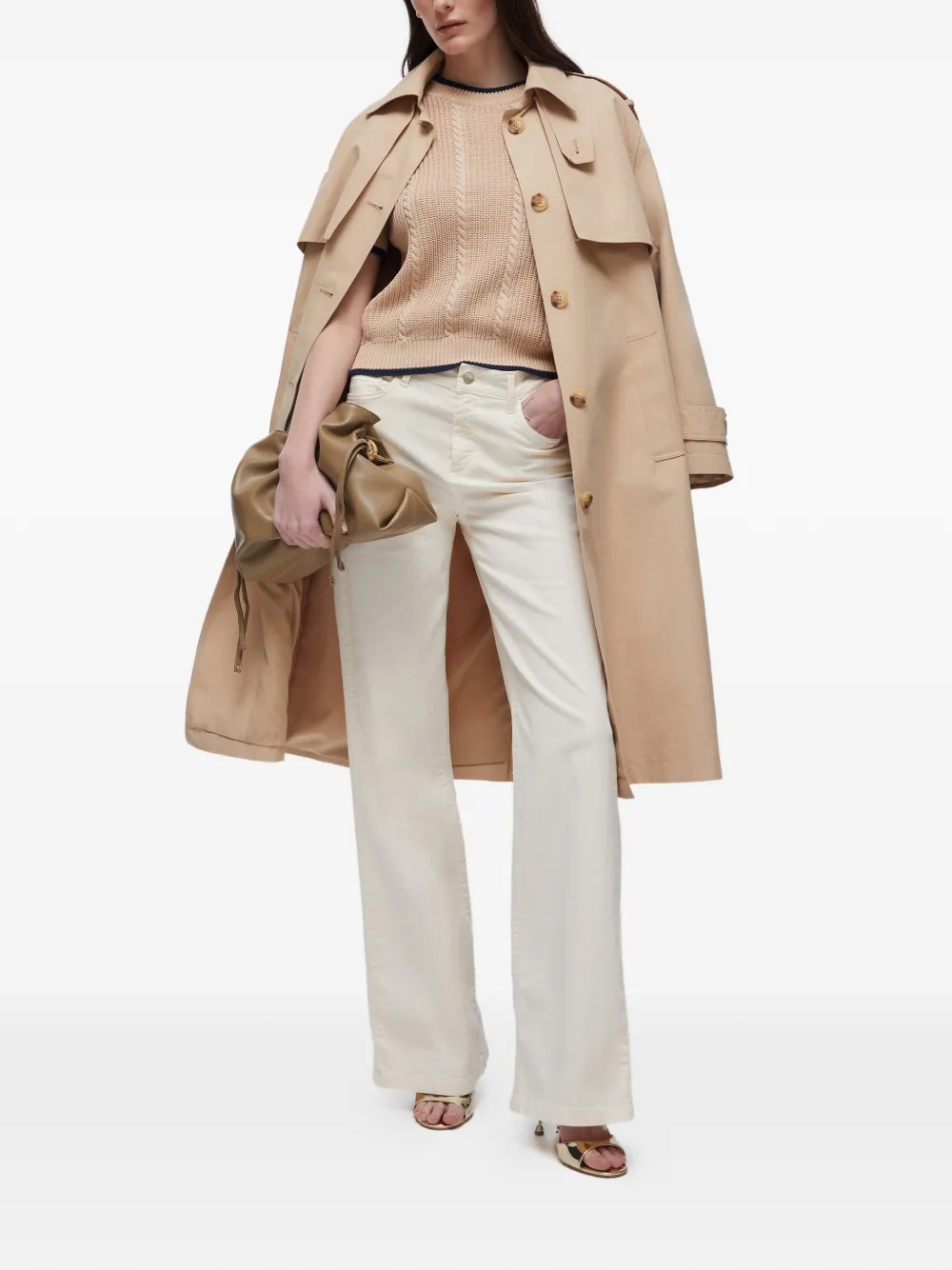  Liu Jo Short-sleeve Sweater - Neutrals 