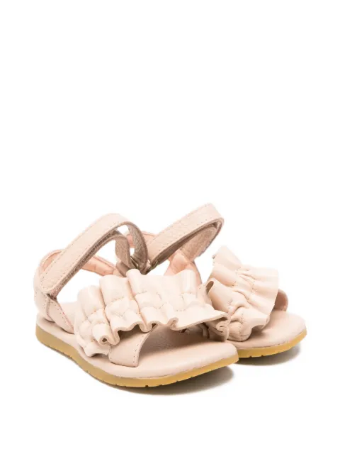 Donsje ruffled leather sandals