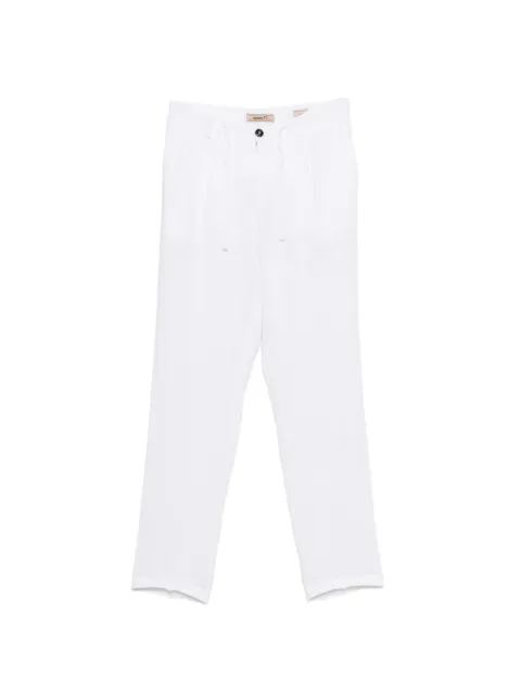 40 WEFT drawstring-fastening trousers