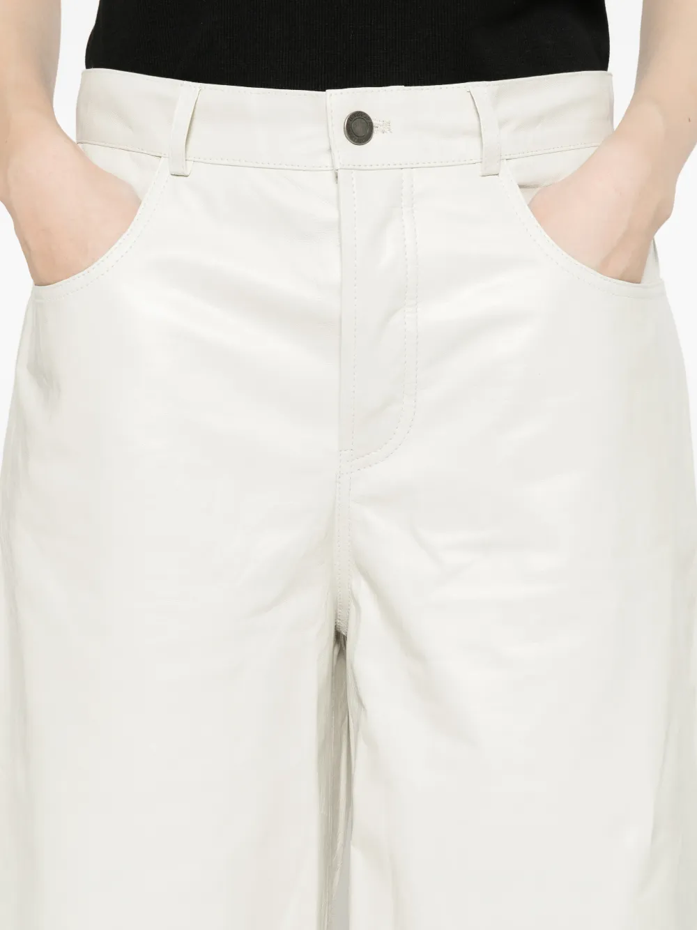 Haikure Spijkershorts met zakken Wit