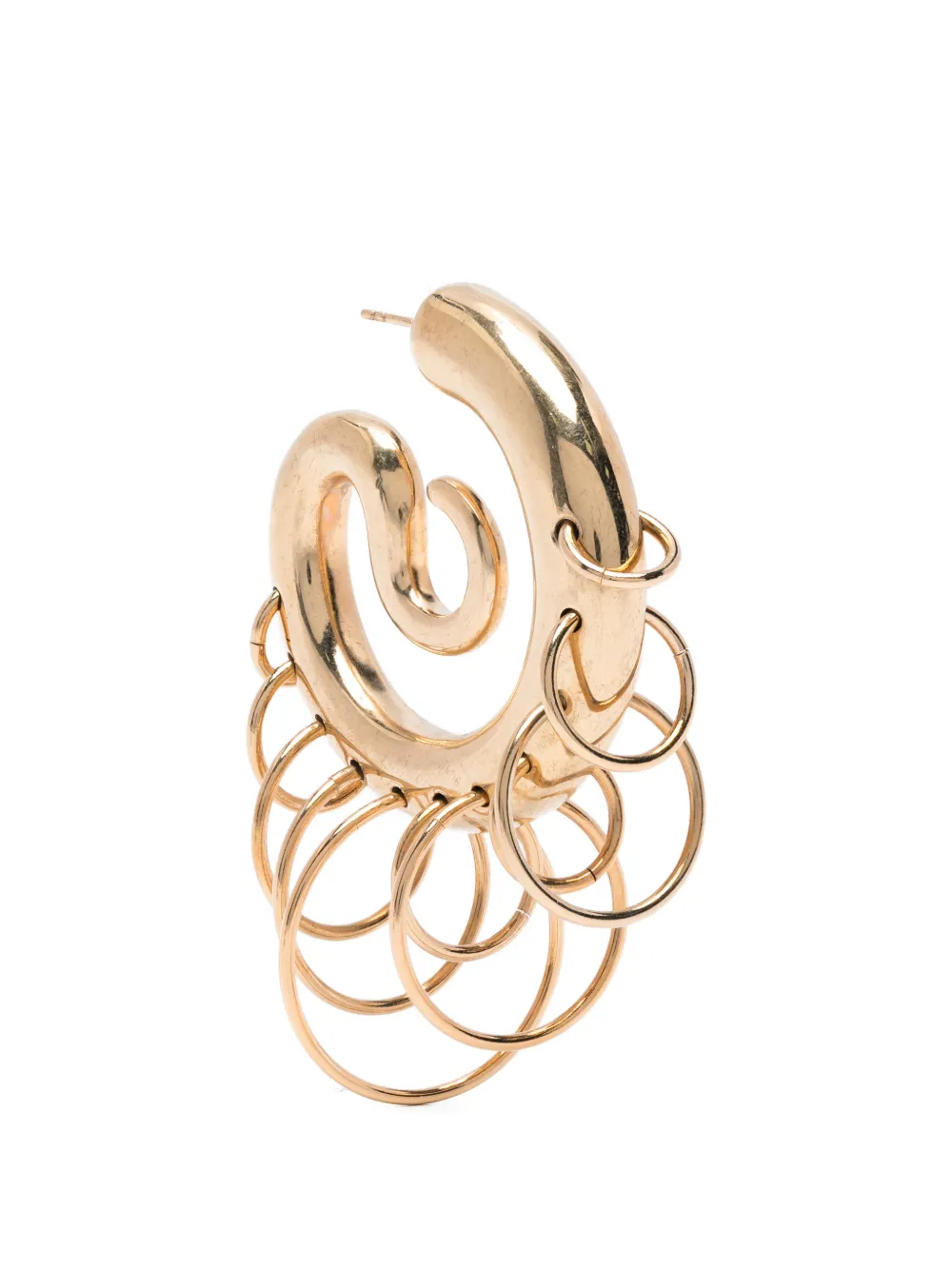 Panconesi medium Serpent earrings | dorado