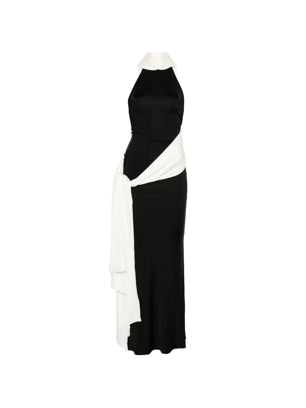 The New Arrivals Ilkyaz Ozel Leia maxi dress - Nero