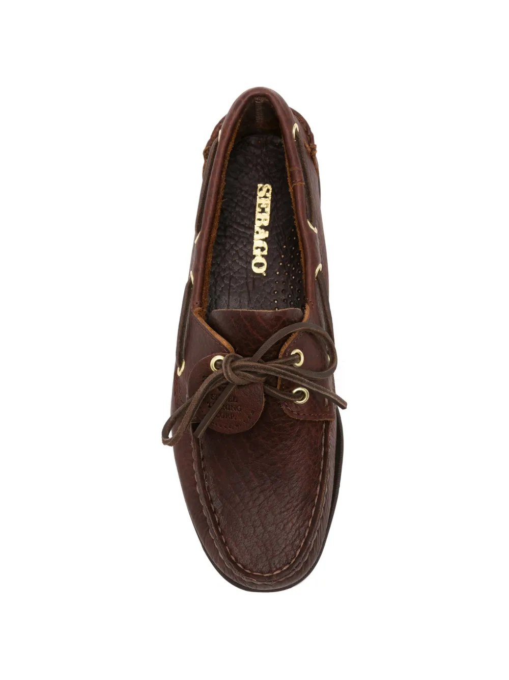 Sebago Dockside leren bootschoenen Bruin