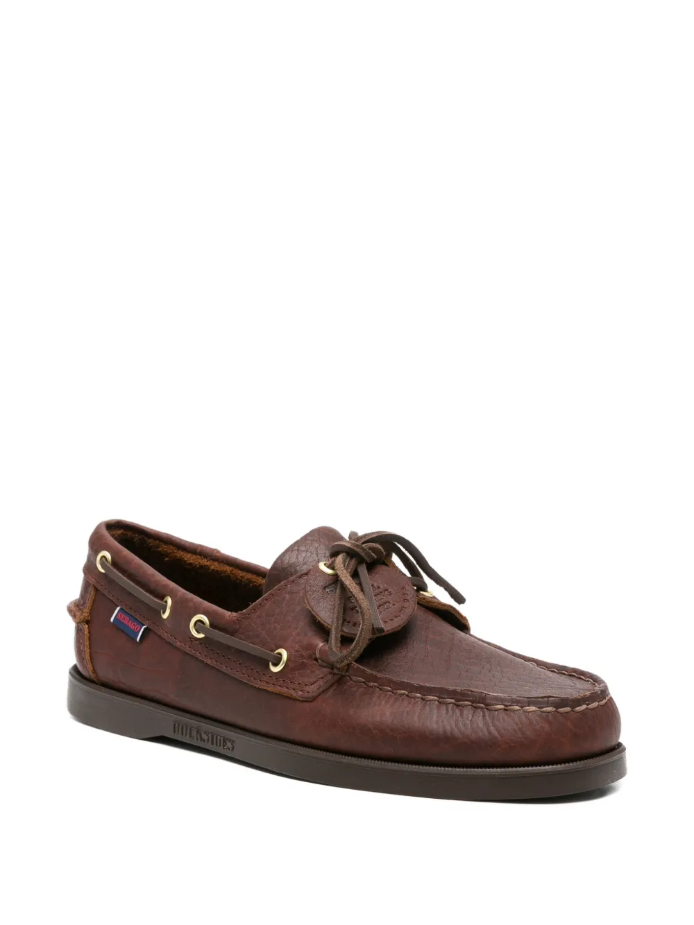 Sebago 덕사이드 레더 보트 슈즈