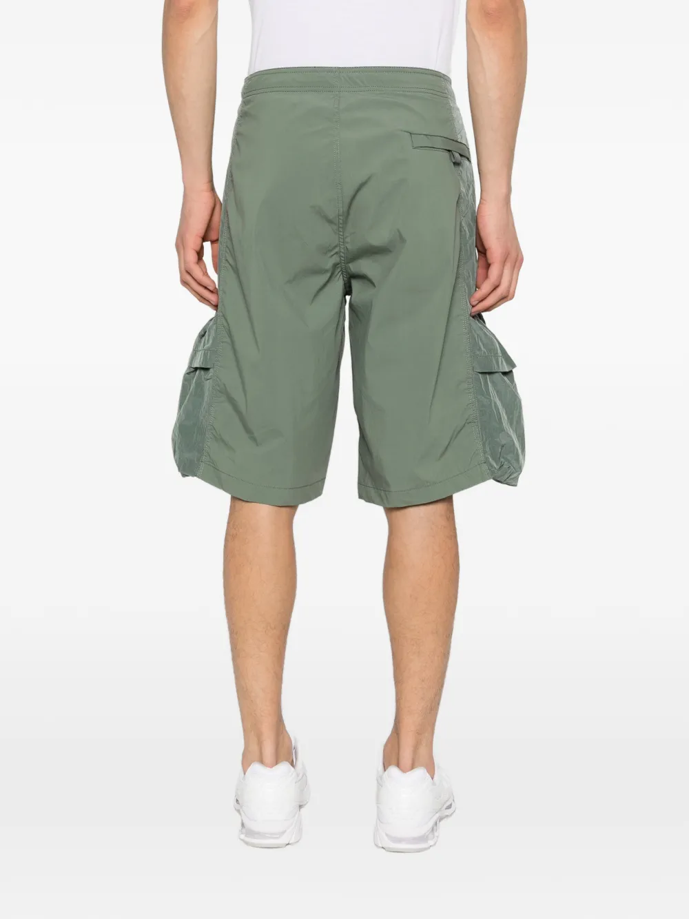 panelled cargo shorts