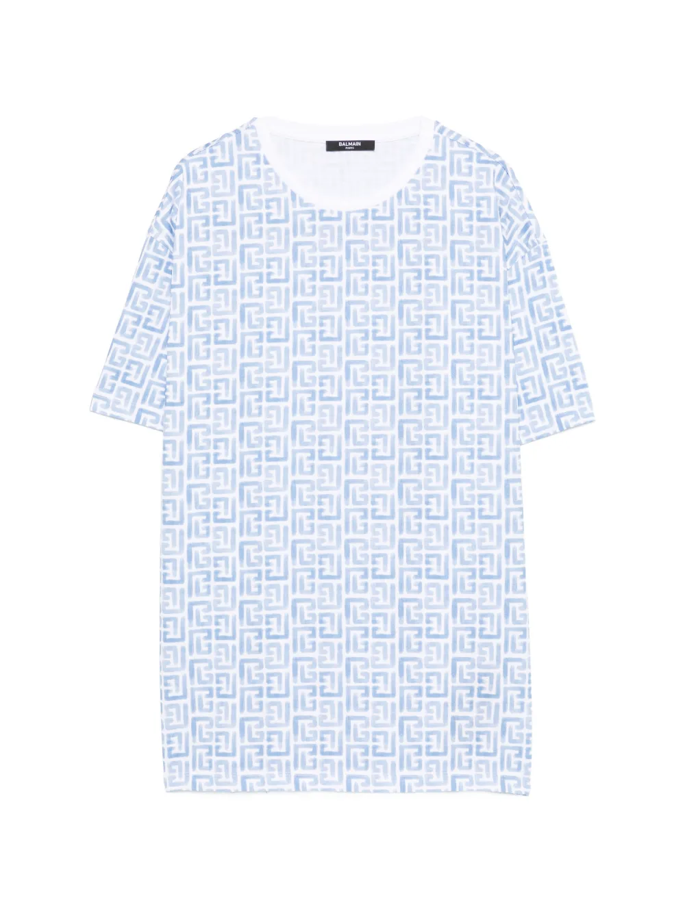 Balmain Kids patterned T-shirt - Bianco