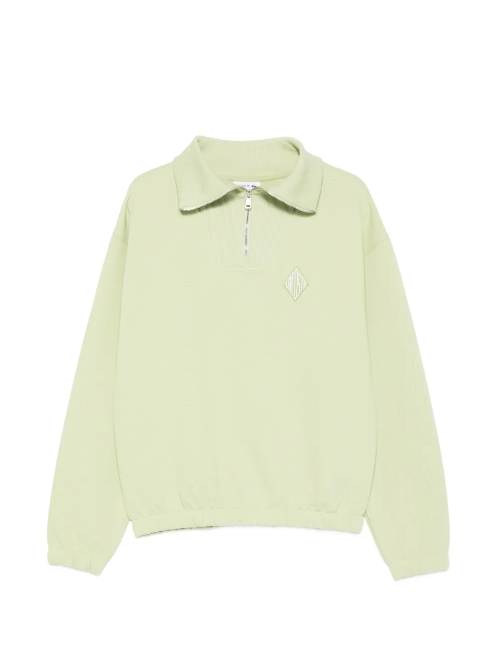 Lacoste zip-fastening sweatshirt - Verde