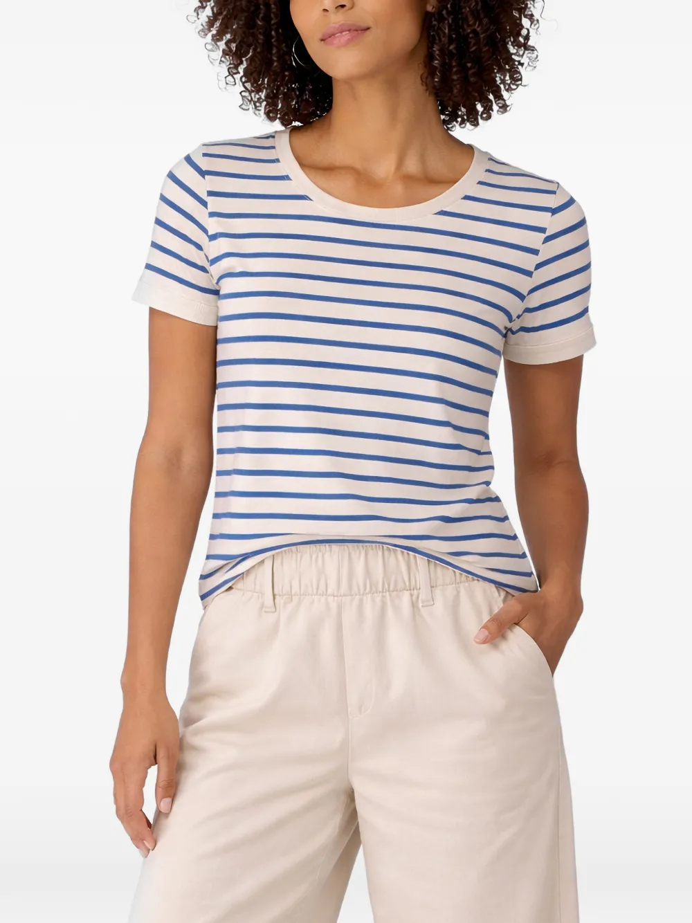  A.p.c. Striped T-shirt - Neutrals 