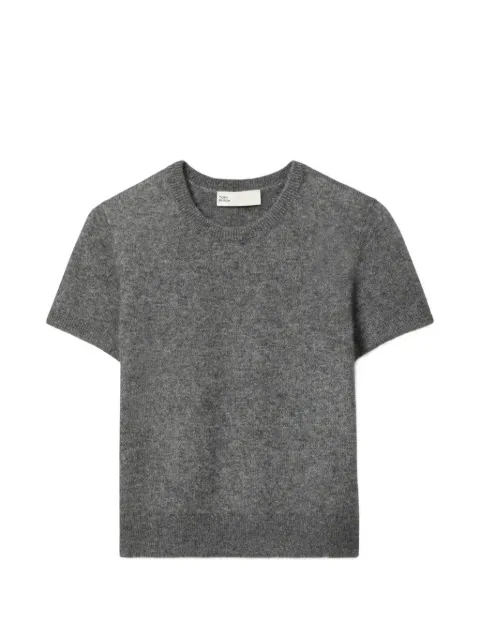 Tory Burch Camiseta de cashmere com mangas curtas