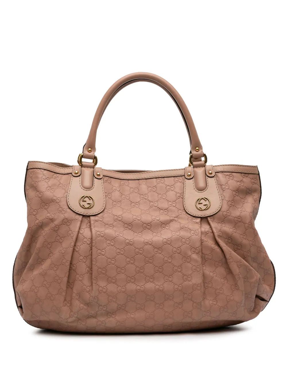 Gucci Pre-Owned 2016-2026 Large Guccissima Scarlett tote bag - Rosa