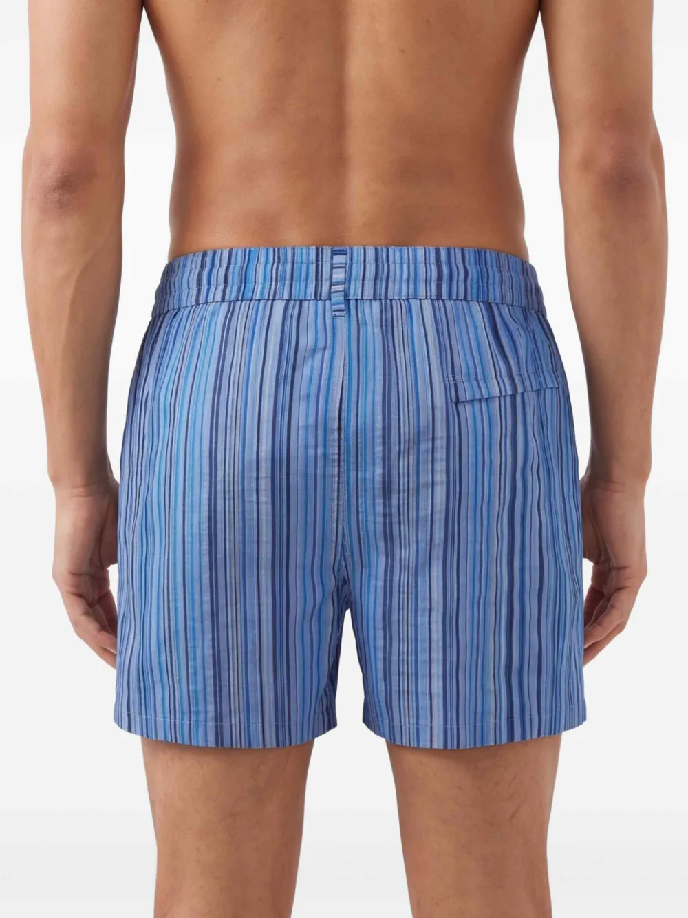 Paul Smith Gestreepte zwembroek Blauw