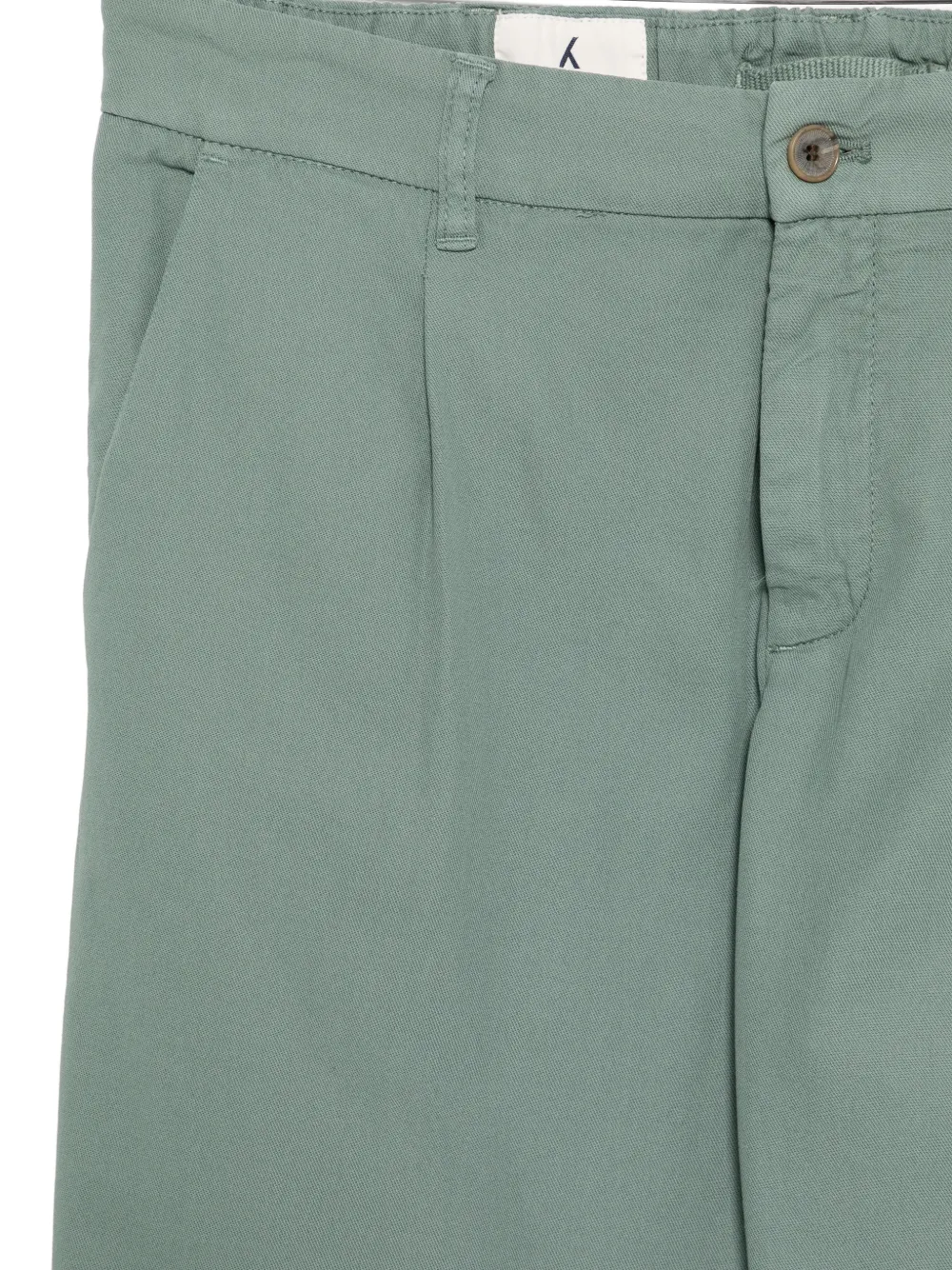  Myths Pleated Trousers - Green 