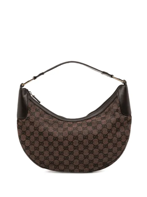 Gucci Pre-Owned sac à main Half Moon en toile GG (2016-2025)