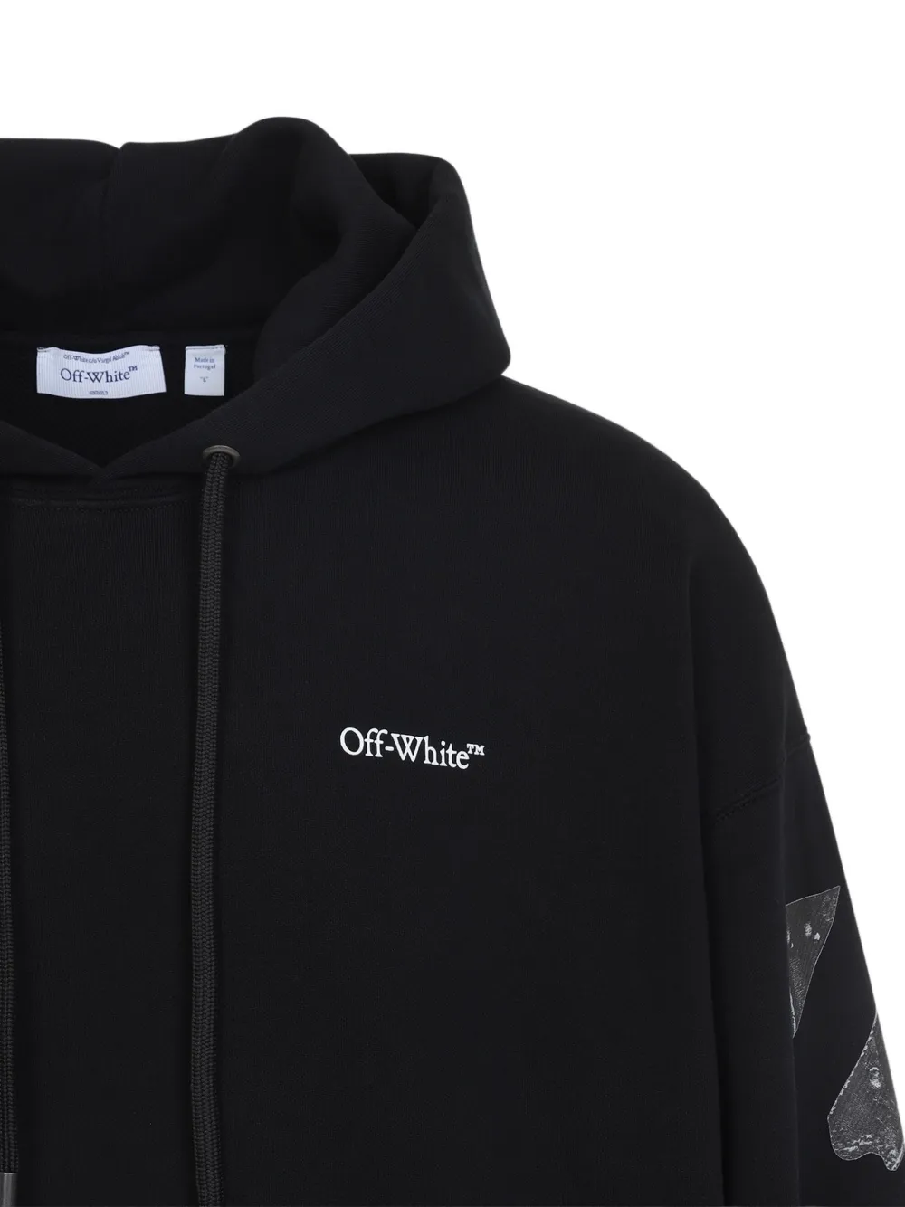 Off-White Arrow hoodie Zwart