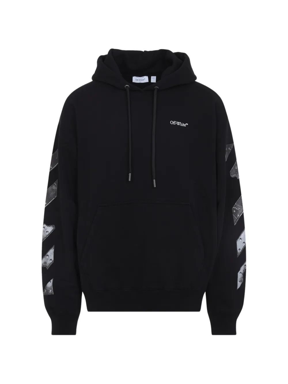 Off-White Arrow-logo hoodie - Schwarz