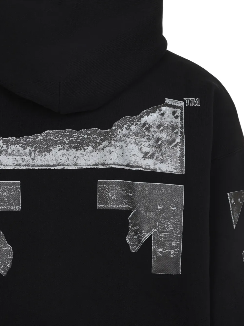 Off-White Arrow hoodie Zwart