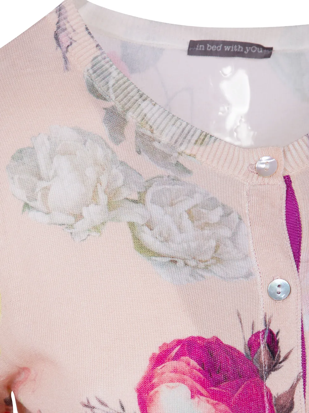  In Bed With You Floral Cardigan - Pink 