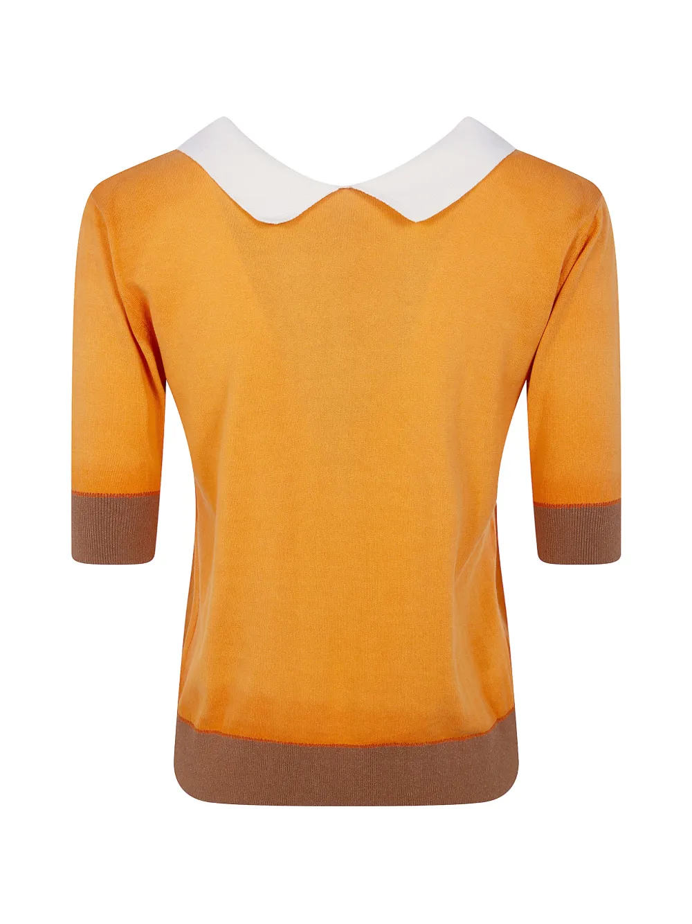  In Bed With You Collar Button Shirt - Orange 