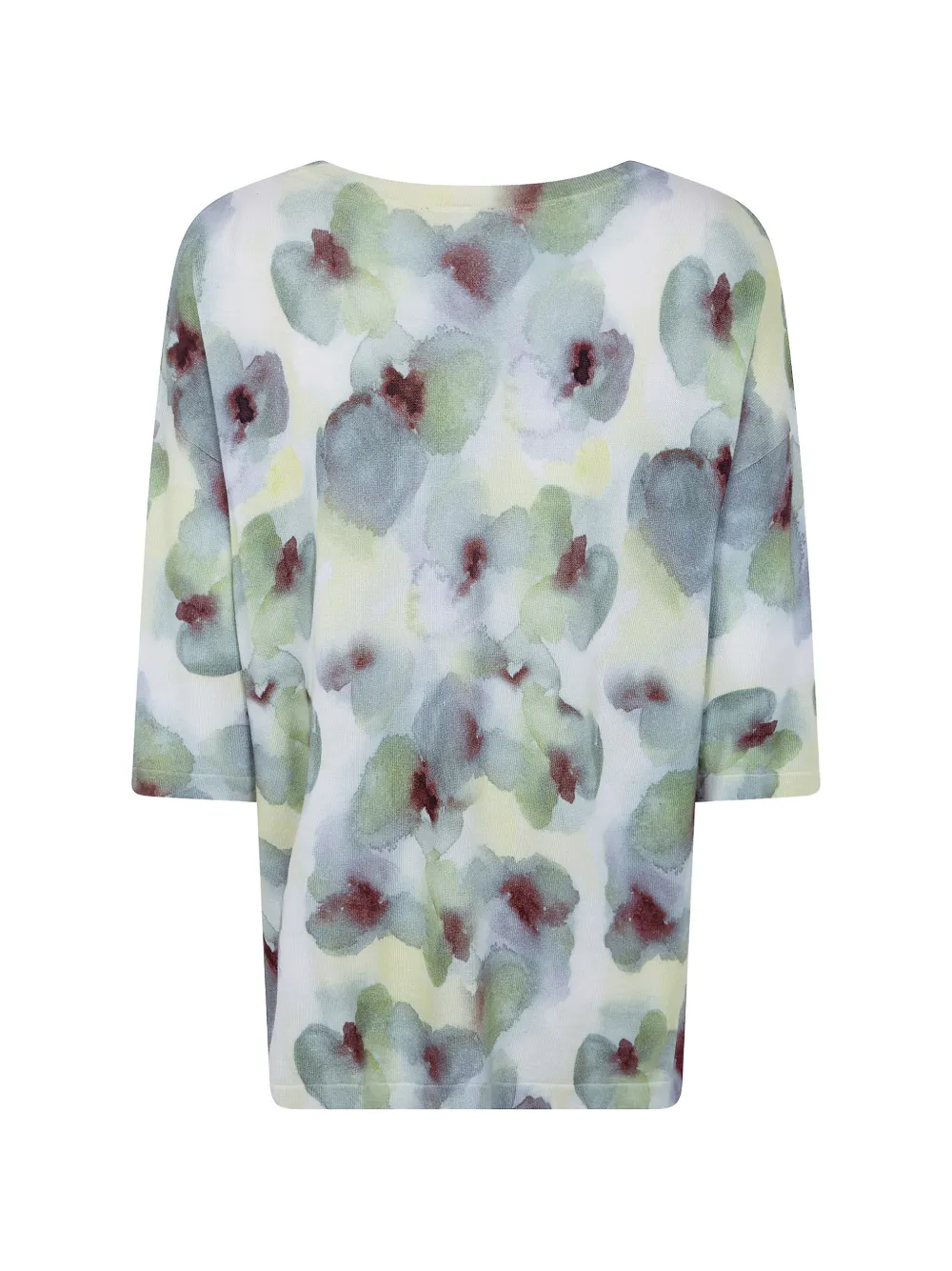  In Bed With You Floral Knitted Sweater - Blue 