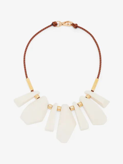 Plan C irregular-pendants necklace